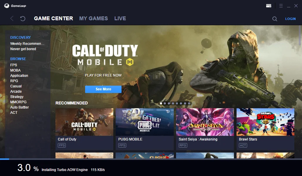 installing turbo engine