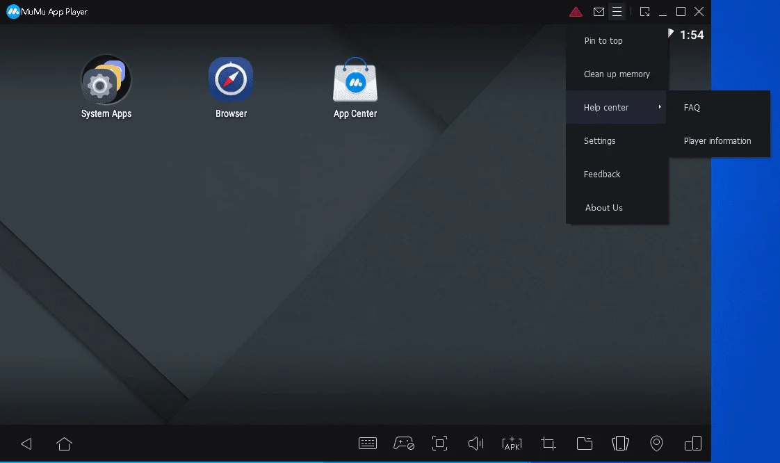 MuMu Player 33 Help center