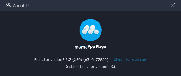 About MuMu App Player