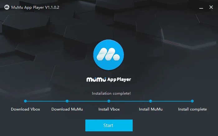 MuMu Player 13 9 Instll complete