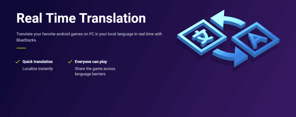 Real Time Game Translations with BlueStacks
